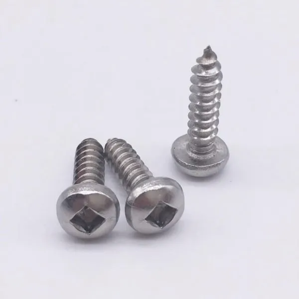 Security Self Tapping Screw Square Drive