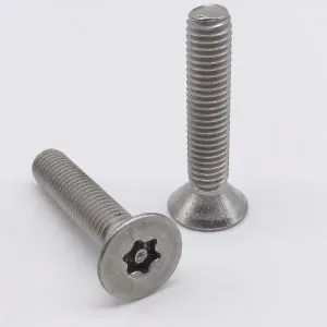 flat head tork screws
