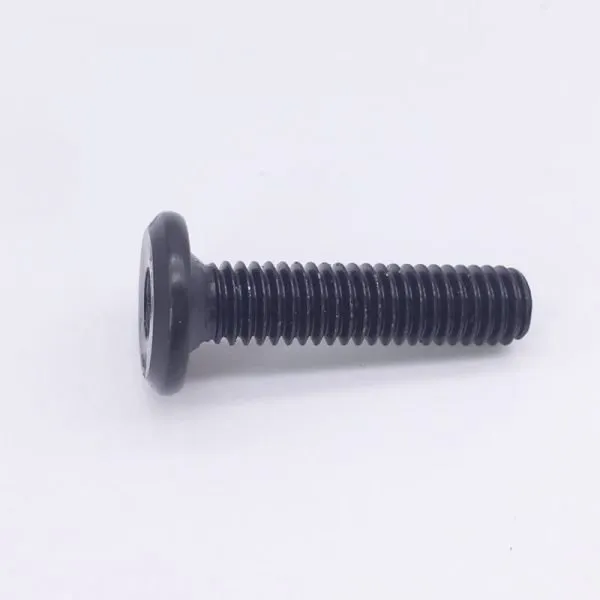 Black Furniture Screws Connector Bolts Flat Head Hex Socket For Black Barrel Nut 3