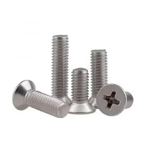 machine screws phillips flat head