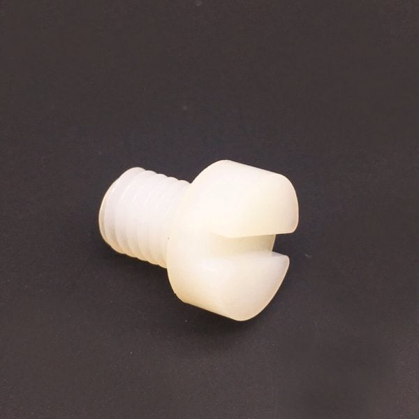 Plastic Screws Slotted Cheese Head Nylon Screws PA66 Metric - Image 2