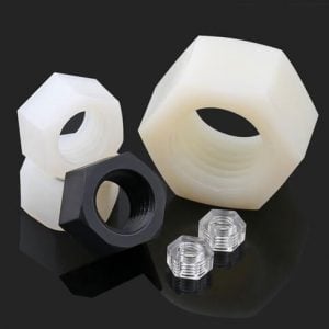 Nylon Plastic Nuts Hex