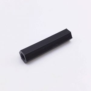Spacer Hex Standoff PCB Hex Nuts Nylon Black