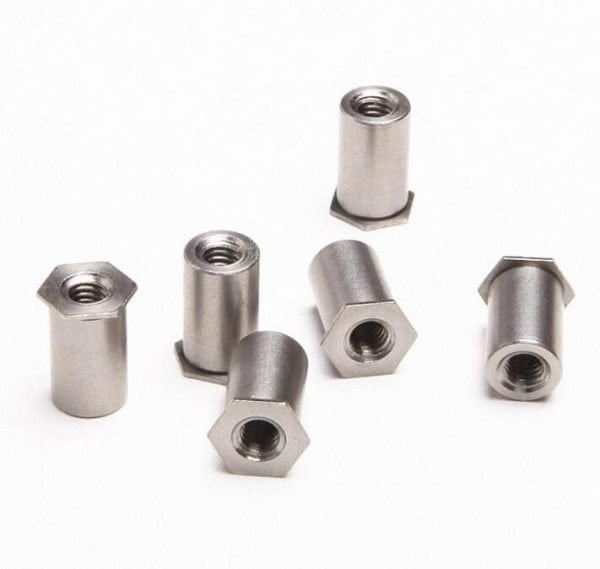 Stainless Steel Through Hole Nuts Screws Standoffs M3 M4 M5 Pack 50