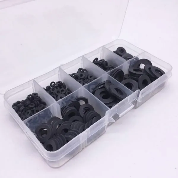 Flat Washers Plastic Box Kits Nylon Black Pack 500 Pcs - Image 2