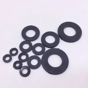 nylon washers black
