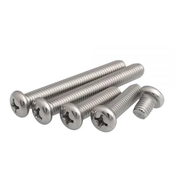 316 Stainless Steel Pan Head Phillips Screws Metric Size
