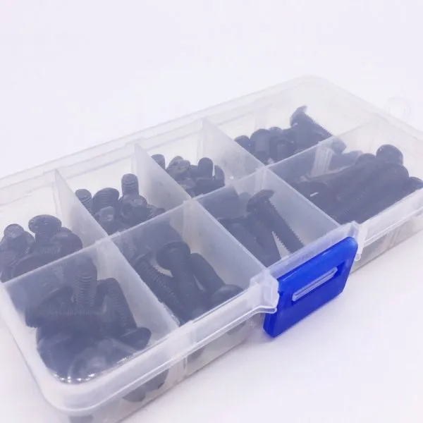 Screws Assortment boxes Button Head Cap Screws Alloy Steel Black M3 M4 M5 M6 - Image 2