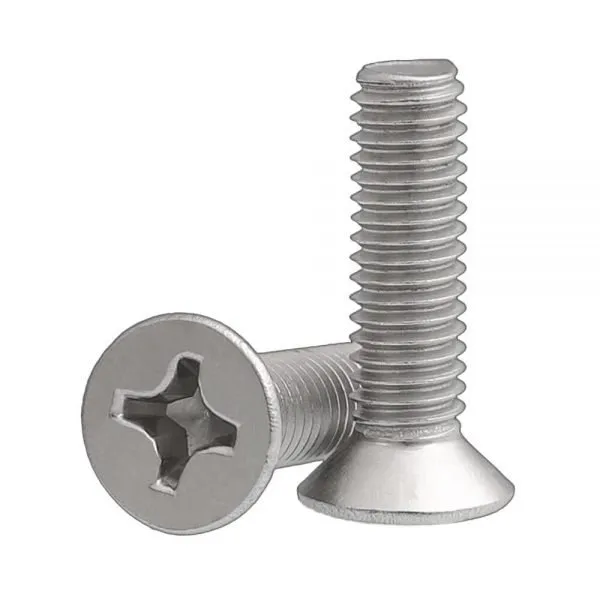 316 Stainless Steel Phillips Flat Head Screws Metric Size