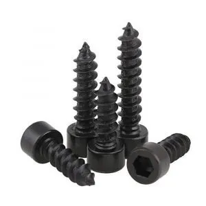 Black Self Tapping Screws for Plastic