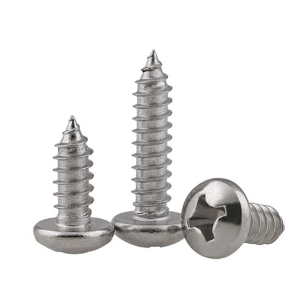 Mini Screw Round Head, Steel Self-tapping Screws