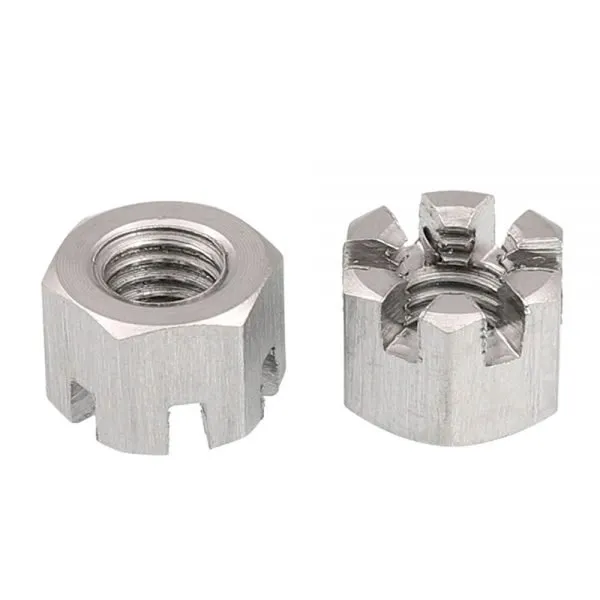 castle nuts stainless
