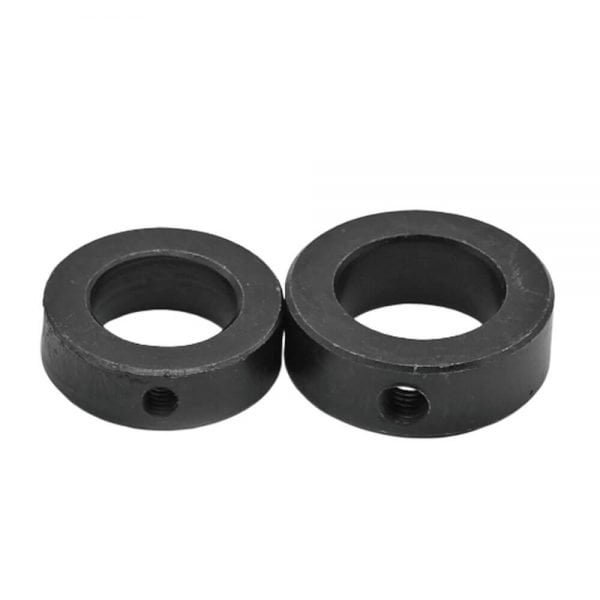 Lock Ring with Screw Hole Black