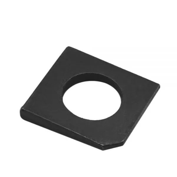 Square Taper Washers For Slot Section Black