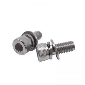 SEMS screws hex socket