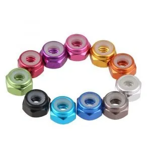 Lock Nuts Aluminum