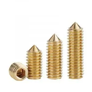 Brass Tipped Set Screws