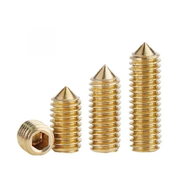 Brass Tipped Set Screws