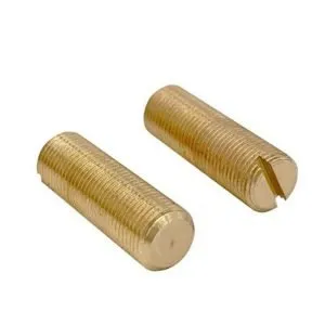 Brass Set Screws slotted