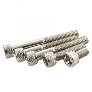 Nickel Plated Cap Screws