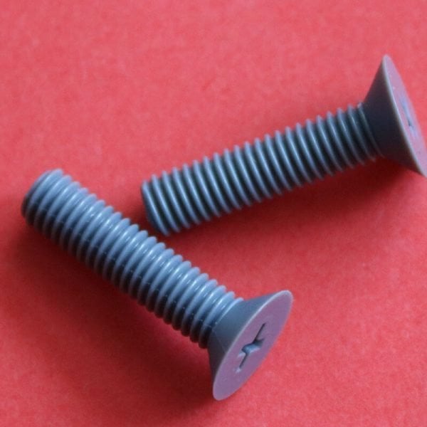 PVC Screws Countersunk Flat Head Phillips Drive - Image 2