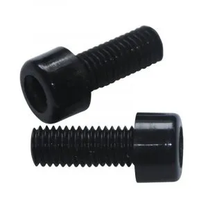 black nylon cap screws