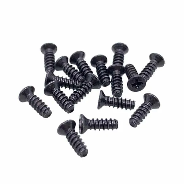Flat shop end screw