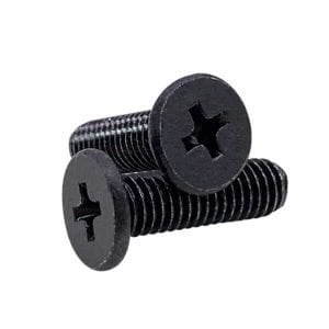 wafer head M5 screws stainless black