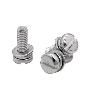 SEMS screws slotted drive M2