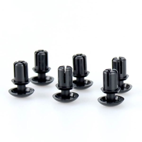 Nylon Plastic Rivets White and Black - Image 4
