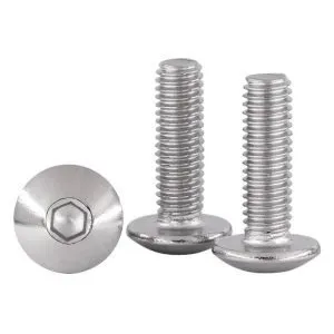 Stainless steel 304 large button head hex socket cap screw