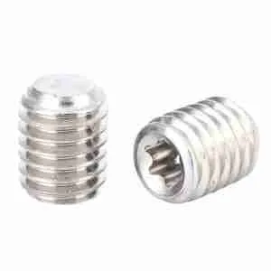 torx drive set screws flat point