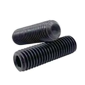 Fine Pitch Set Screws Cap Point Hex Drive Alloy Steel 12.9